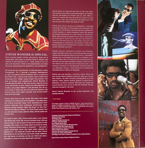 Виниловая пластинка Stevie Wonder - The Definitive Collection (Black Vinyl 2LP)