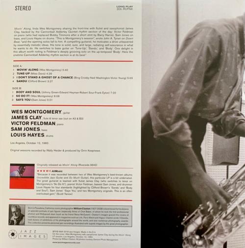 Виниловая пластинка Wes Montgomery - Movin' Along (Black Vinyl LP)
