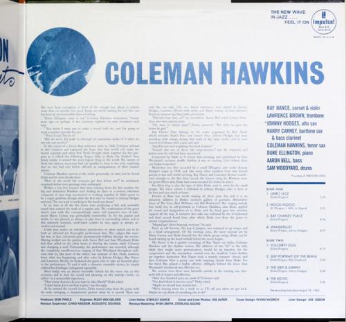 Виниловая пластинка ELLINGTON DUKE - Meets Coleman Hawkins (Винил)