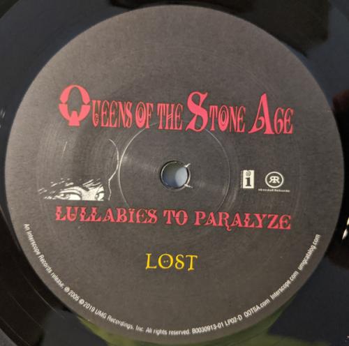 Виниловая пластинка Queens Of The Stone Age, Lullabies To Paralyze