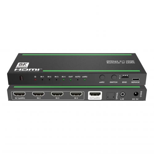 Коммутатор HDMI Lideo SW41A2-8K