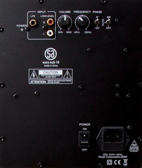 Сабвуфер System Audio SA Saxo SUB 10 Satin Black