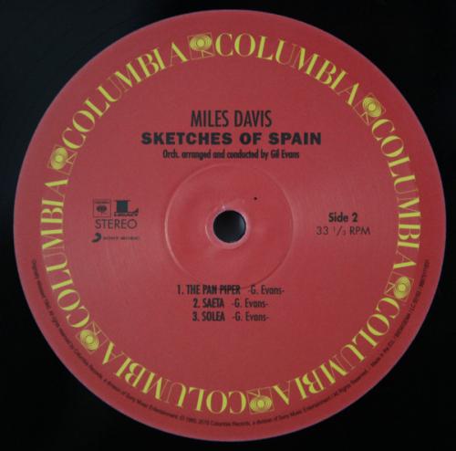 Виниловая пластинка Miles Davis SKETCHES OF SPAIN (180 Gram)