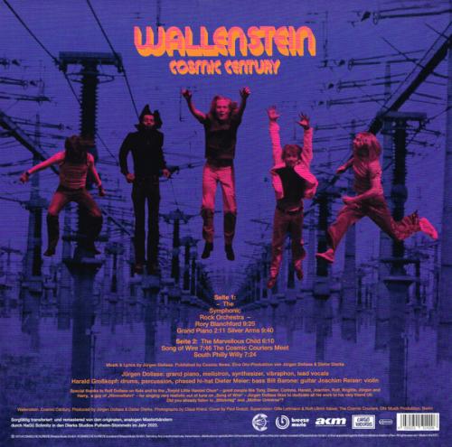 Виниловая пластинка Wallenstein - Cosmic Century (Black Vinyl LP)