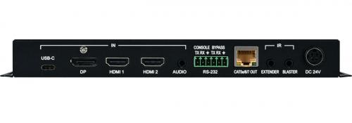 Передатчик сигналов HDMI, Ethernet, ИК, RS-232, USB 3.0 и стереоаудио в витую пару CAT6A Cypress CH-2608TX