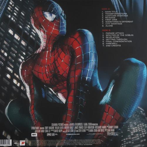 Виниловая пластинка Danny Elfman – Spider-Man (Original Motion Picture Score) (Limited Edition Silver Vinyl LP)