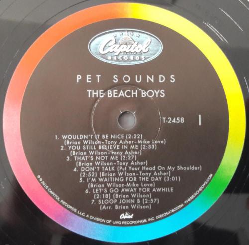 Виниловая пластинка The Beach Boys, Pet Sounds (Mono / 180g Vinyl)
