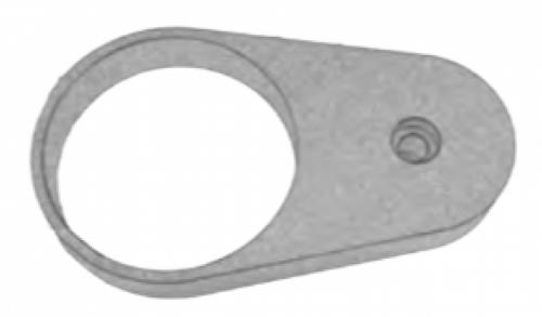 База для тонарма Clearaudio Clamping Base TS Silver