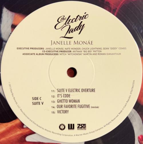 Виниловая пластинка Janelle Monae - The Electric Lady (Coloured Vinyl 2LP)