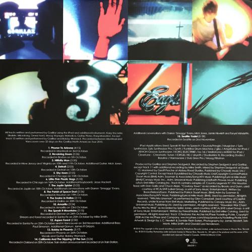 Виниловая пластинка Gorillaz, The Fall (Black Vinyl)