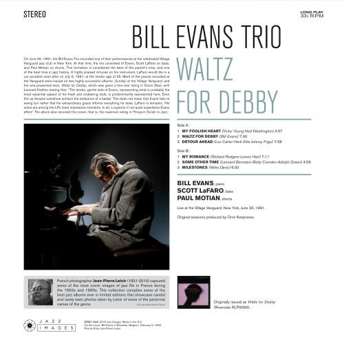 Виниловая пластинка Bill Evans - Waltz For Debby (Black Vinyl LP)