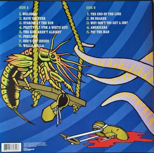 Виниловая пластинка The Offspring - Americana (Transparent Green / Black Marbled Vinyl LP)