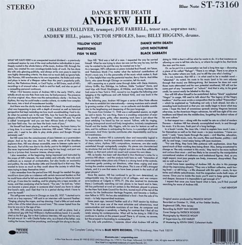 Виниловая пластинка Andrew Hill - Dance With Death (Tone Poet) (Black Vinyl LP)