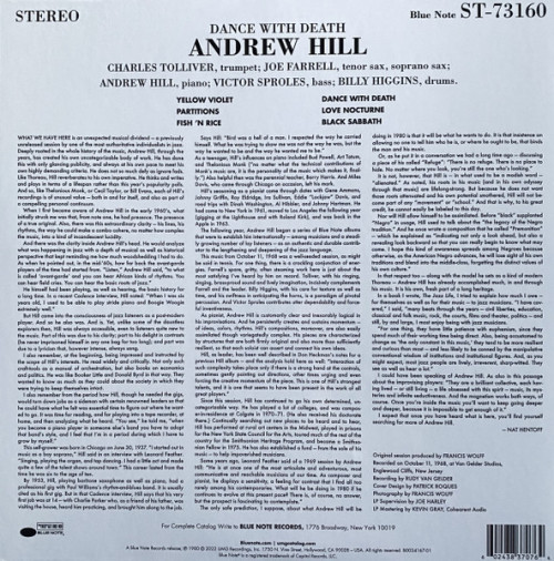 Виниловая пластинка Andrew Hill - Dance With Death (Tone Poet) (Black Vinyl LP)