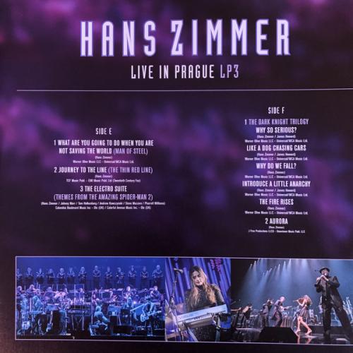 Виниловая пластинка Hans Zimmer — LIVE IN PRAGUE (COLOURED VINYL) (4LP)