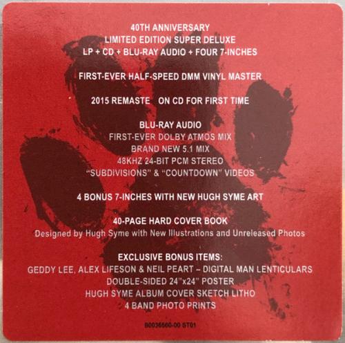 Виниловая пластинка Rush - Signals (Black LP Box Set)