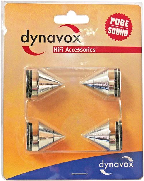 Демпфирующие конусы c пятаками Dynavox 204605 silver