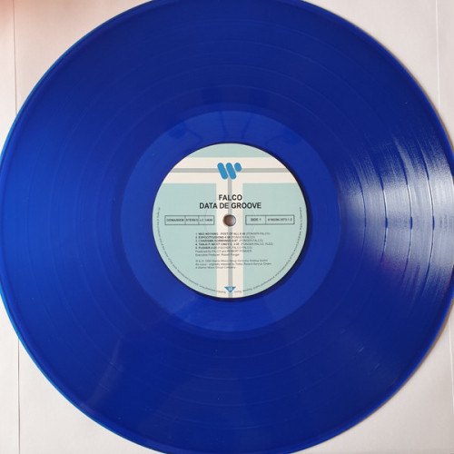 Виниловая пластинка FALCO - DATA DE GROOVE - BLUE TRANSPARENT VINYL (LP)
