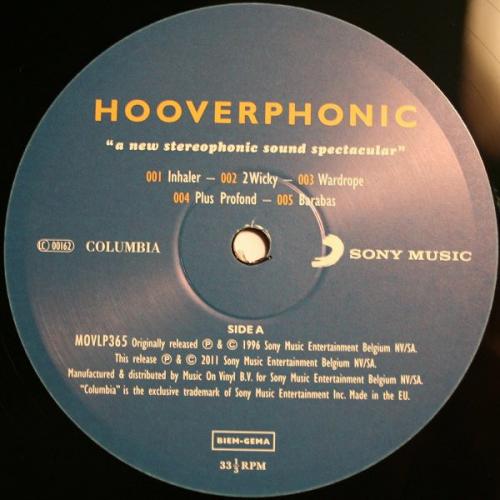 Виниловая пластинка Hooverphonic A NEW STEREOPHONIC SOUND SPECTACULAR
