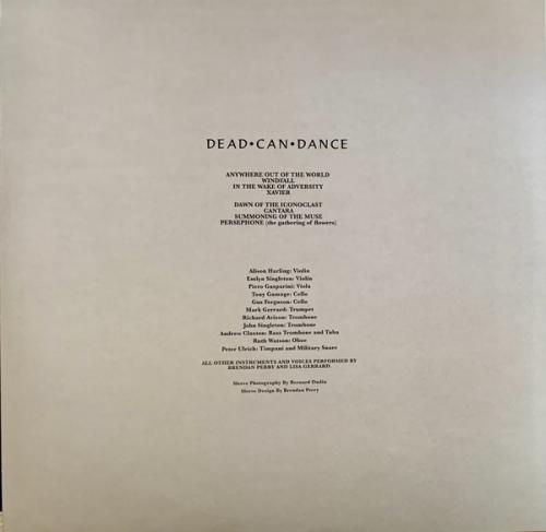 Виниловая пластинка Dead Can Dance — WITHIN THE REALM OF A DYING SUN (LP)