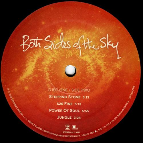 Виниловая пластинка Jimi Hendrix - Both Sides Of The Sky (180 Gram/Gatefold/+Booklet)