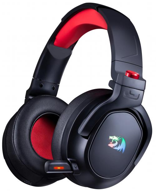 Беспроводная игровая гарнитура Redragon NOMEN черно-красная