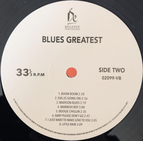 Виниловая пластинка Blues Greatest