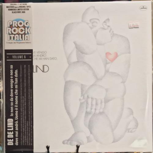 Виниловая пластинка De De Lind - Io Non So Da Dove Vengo... (Black Vinyl LP)