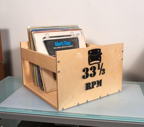 Ящик для хранения виниловых пластинок VOXmodule Vinyl Stand 03