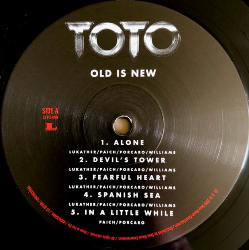 Виниловая пластинка Sony TOTO, OLD IS NEW (Black Vinyl)