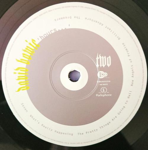 Виниловая пластинка David Bowie - Hours… (Black Vinyl LP)