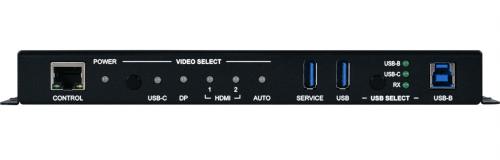 Передатчик сигналов HDMI, Ethernet, ИК, RS-232, USB 3.0 и стереоаудио в витую пару CAT6A Cypress CH-2608TX
