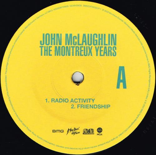 Виниловая пластинка John McLaughlin - The Montreux Years (Black Vinyl 2LP)