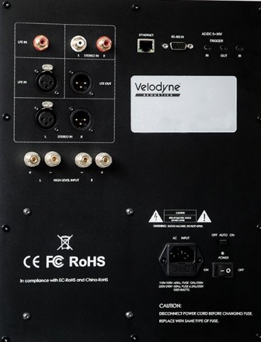 Сабвуфер Velodyne SPL-X12 Black Gloss