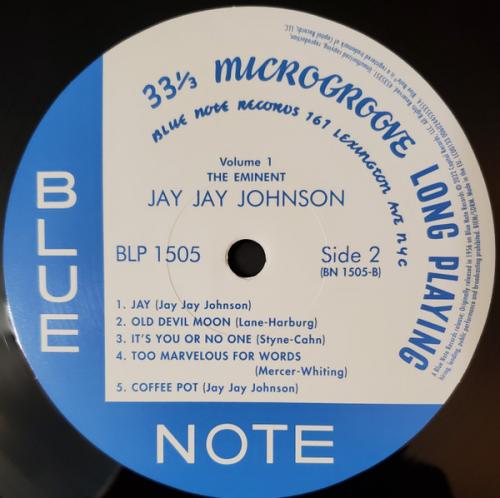 Виниловая пластинка J.J. Johnson - The Eminent (Black Vinyl LP)