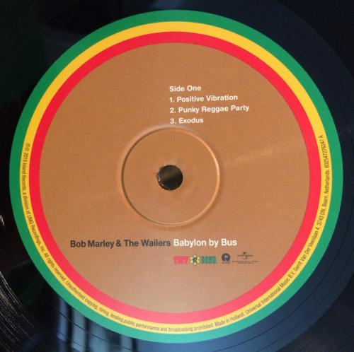 Виниловая пластинка Bob Marley & The Wailers, Babylon By Bus (2015 LP)