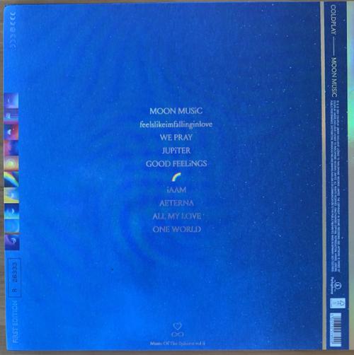Виниловая пластинка Coldplay - Moon Music (Red Eco Vinyl LP, Limited Edition)