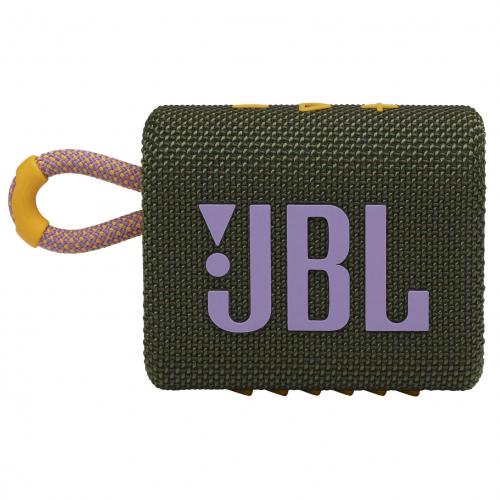Портативная колонка JBL Go 3 Green (JBLGO3GRN)