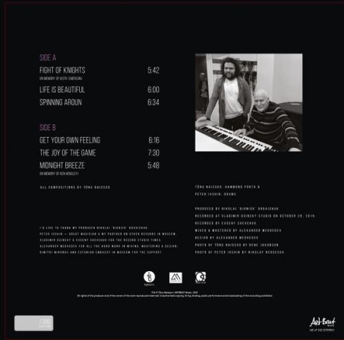 Виниловая пластинка Tonu Naissoo and Peter Ivshin - Hammond & Drums Vol. 1 (Limited Edition 180 Gram Black Vinyl LP)