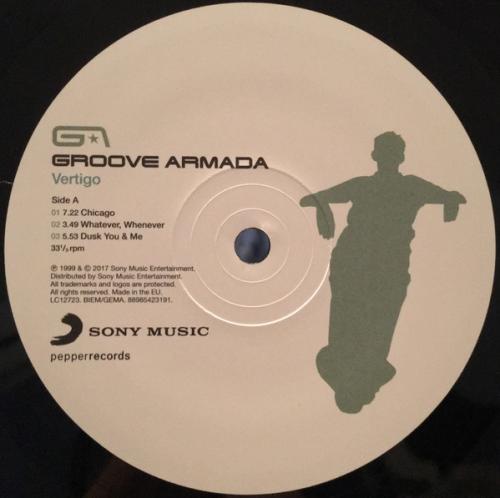 Виниловая пластинка Groove Armada VERTIGO