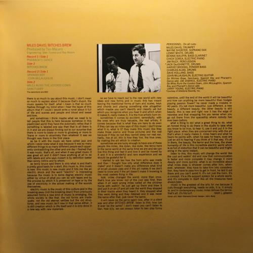 Виниловая пластинка Sony Miles Davis Bitches Brew (180 Gram/Gatefold)