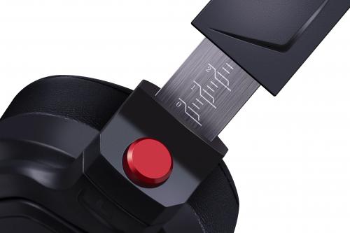 Беспроводная игровая гарнитура Redragon NOMEN черно-красная