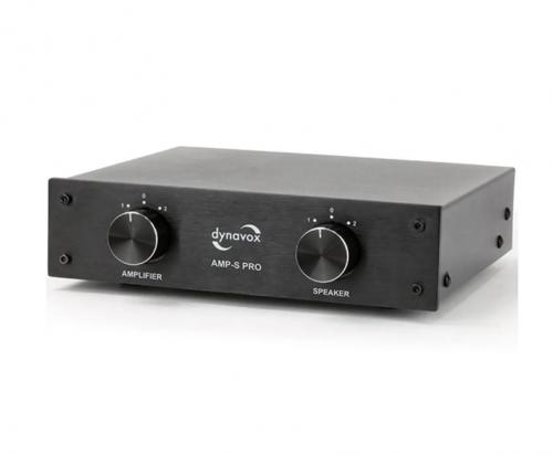 Коммутатор акустического сигнала, 2-канальный Dynavox AMP-S PRO BL (207765)