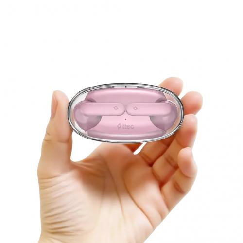 Наушники TTEC AirBeat Glace Powder Pink