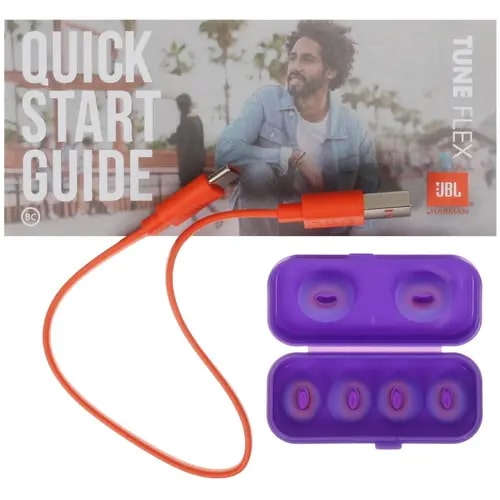 Наушники JBL Tune Flex Ghost Purple