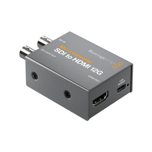 Микро-конвертер Blackmagic Micro Converter SDI to HDMI 12G PSU