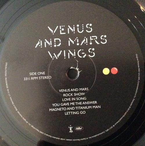 Виниловая пластинка Wings, Venus And Mars