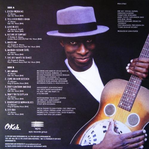 Виниловая пластинка Keb' Mo' - Keb' Mo' (Analogue) (Black Vinyl LP)