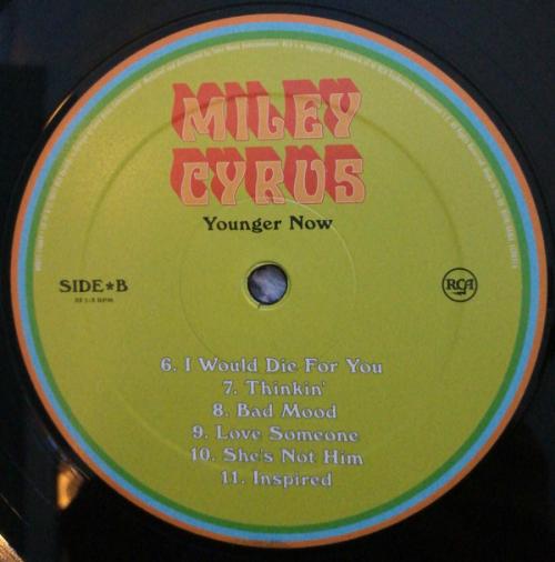 Виниловая пластинка Sony Miley Cyrus Younger Now (Gatefold)