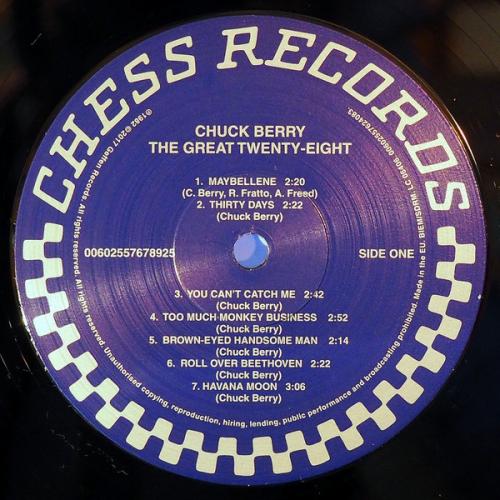 Виниловая пластинка Chuck Berry, The Great Twenty-Eight